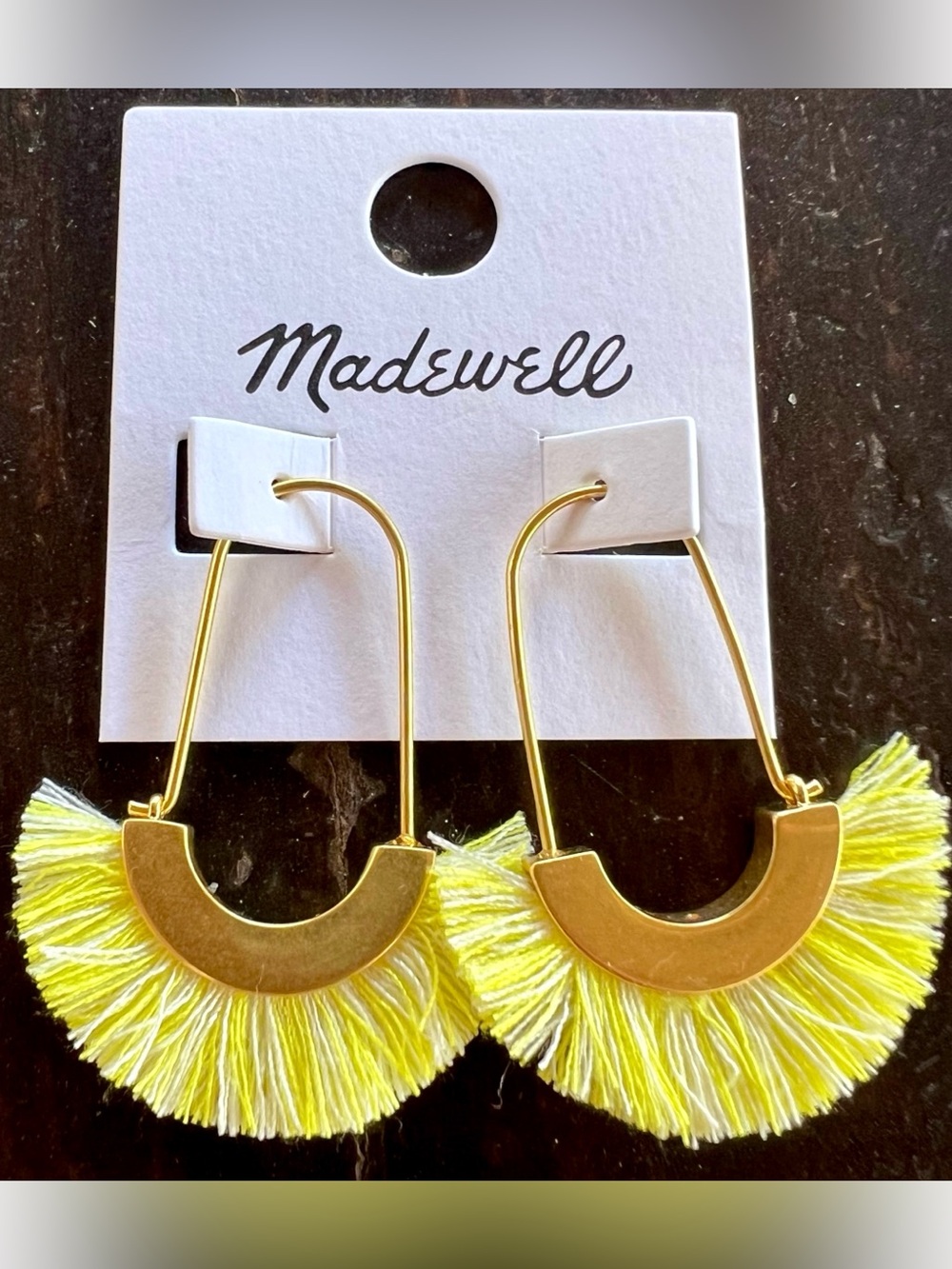 Madewell Fringe Earrings